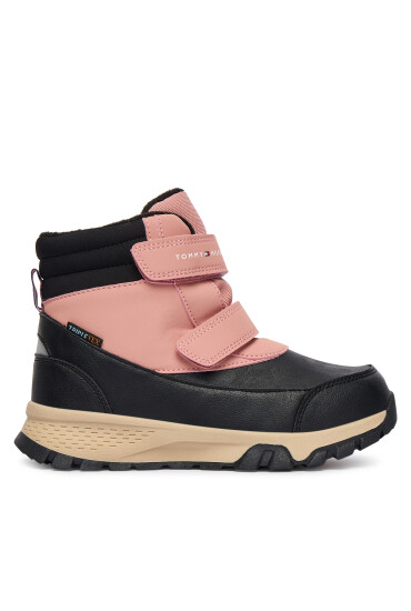 Tommy Hilfiger Апрески Velcro Bootie T1A5-34048-1592 S Черен - Mera.bg