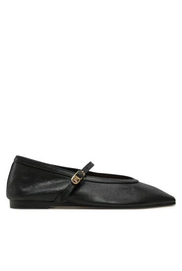 Tommy Hilfiger Балеринки Ballerina Maryjane Soft Leather FW0FW08354 Черен - Mera.bg