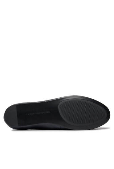 Tommy Hilfiger Балеринки Essential Leather Ballerina FW0FW07768 Тъмносин - Mera.bg