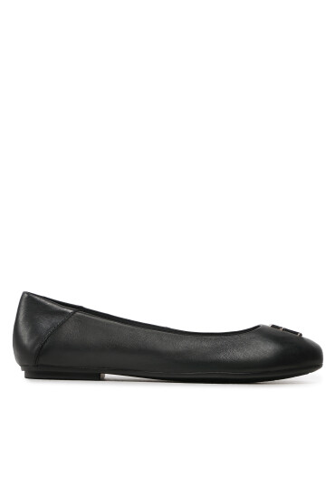 Tommy Hilfiger Балеринки Round Ballerina FW0FW06931 Черен - Mera.bg