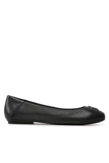 Tommy Hilfiger Балеринки Round Ballerina FW0FW06931 Черен - Mera.bg