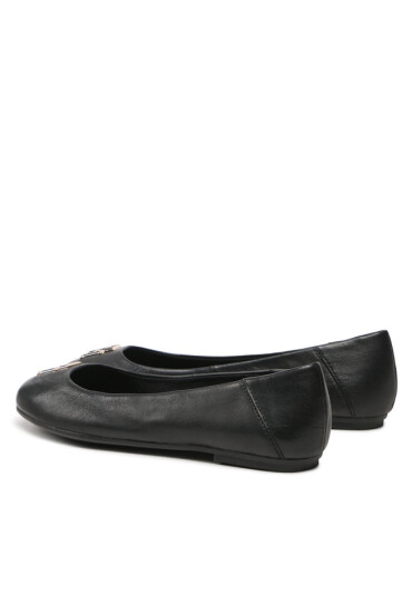 Tommy Hilfiger Балеринки Round Ballerina FW0FW06931 Черен - Mera.bg