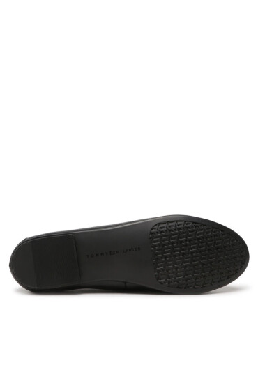 Tommy Hilfiger Балеринки Round Ballerina FW0FW06931 Черен - Mera.bg