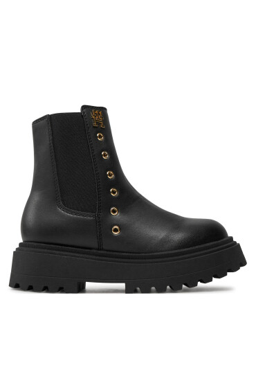 Tommy Hilfiger Боти Chelsea Boot T3A5-33578-1351 M Черен - Mera.bg