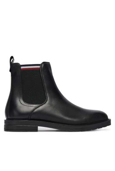 Tommy Hilfiger Боти Cleated Hilifger W FM0FM05728 Черен - Mera.bg