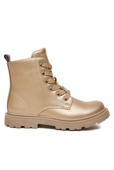 Tommy Hilfiger Боти T1A5-33562-0376 S Златист - Mera.bg