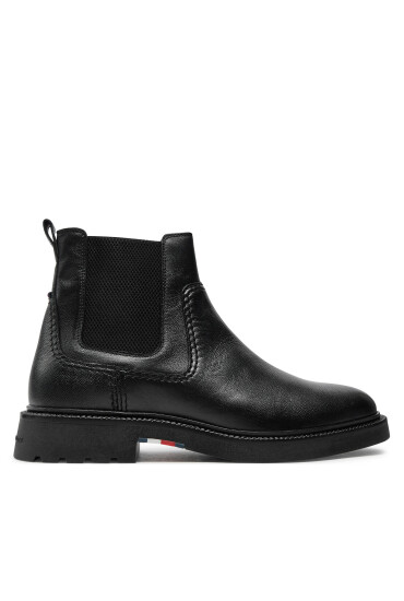 Tommy Hilfiger Боти тип челси Chelsea FM0FM05184 Черен - Mera.bg