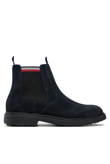 Tommy Hilfiger Боти тип челси Chelsea FM0FM05191 Тъмносин - Mera.bg