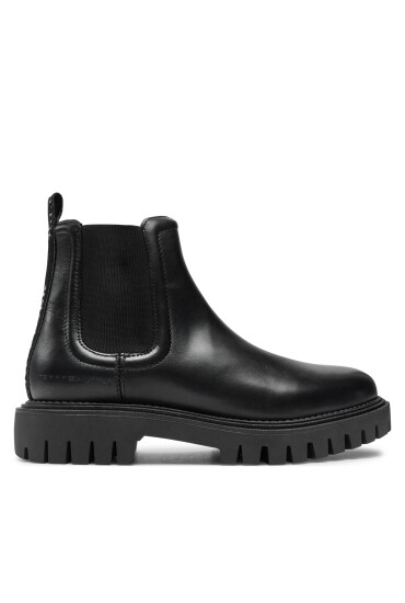 Tommy Hilfiger Боти тип челси Chunky FM0FM05197 Черен - Mera.bg