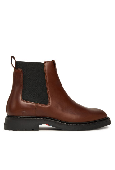 Tommy Hilfiger Боти тип челси Comfort Lwt FM0FM05591 Кафяв - Mera.bg