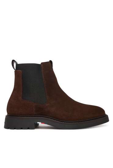 Tommy Hilfiger Боти тип челси Comfort Lwt FM0FM05592 Кафяв - Mera.bg