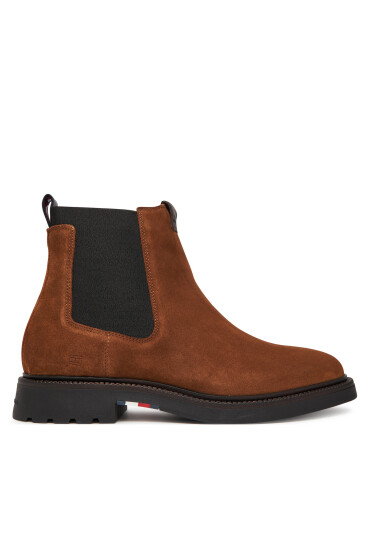 Tommy Hilfiger Боти тип челси Comfort Lwt FM0FM05592 Кафяв - Mera.bg