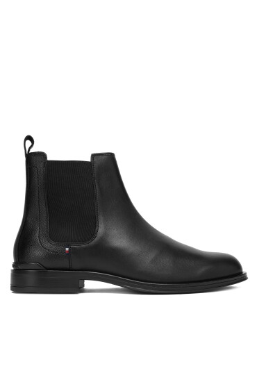 Tommy Hilfiger Боти тип челси Corporate Cheslea FM0FM05578 Черен - Mera.bg