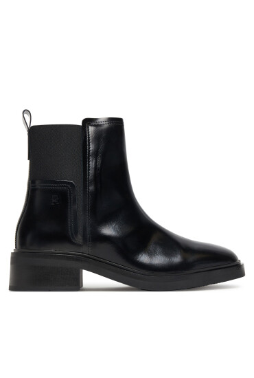 Tommy Hilfiger Боти тип челси Minimal Abrasivato FW0FW08764 Черен - Mera.bg