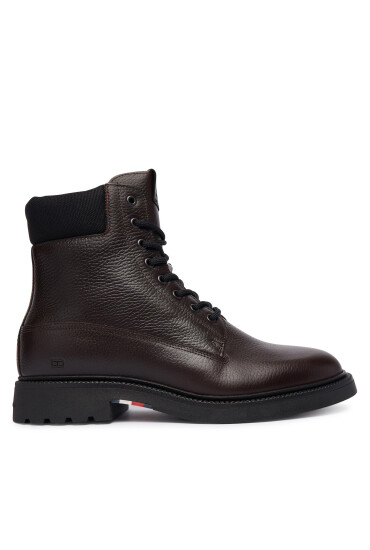 Tommy Hilfiger Ботуши Comfort Lwt Wrm Mx FM0FM05595 Кафяв - Mera.bg