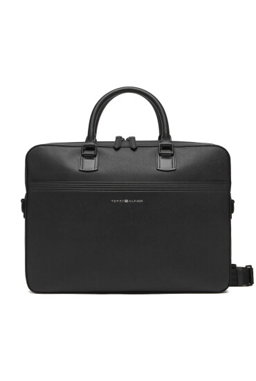 Tommy Hilfiger Чанта за лаптоп Th Business Leather Comp Bag AM0AM13214 Черен - Mera.bg