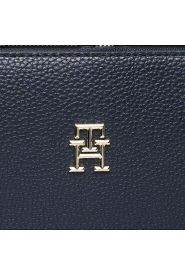 Tommy Hilfiger Чанта за лаптоп Th Emblem Laptop Bag Corp AW0AW15116 Тъмносин - Mera.bg