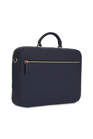 Tommy Hilfiger Чанта за лаптоп Th Emblem Laptop Bag Corp AW0AW15116 Тъмносин - Mera.bg