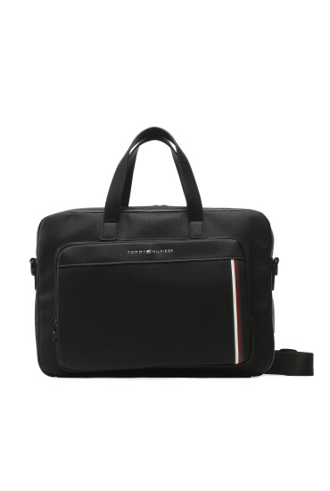 Tommy Hilfiger Чанта за лаптоп Th Pique Pu Slim Coputer Bag AM0AM11314 BDS - Mera.bg