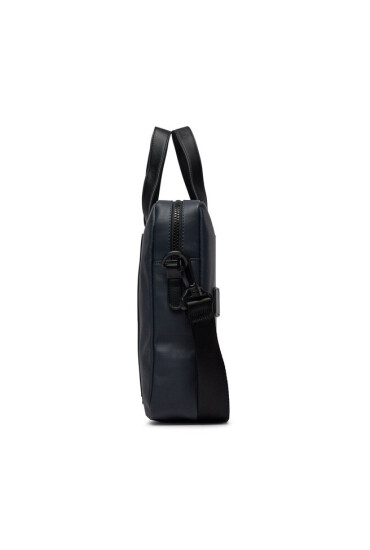 Tommy Hilfiger Чанта за лаптоп Th Pique Slim Computer Bag AM0AM11784 Тъмносин - Mera.bg