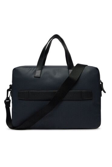 Tommy Hilfiger Чанта за лаптоп Th Pique Slim Computer Bag AM0AM11784 Тъмносин - Mera.bg