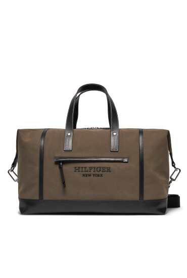 Tommy Hilfiger Чанта за уикенд Th Prep Classic Duffle AM0AM11814 Каки - Mera.bg