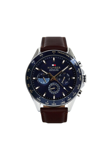 Tommy Hilfiger Часовник Owen 1791965 Brown/Navy - Mera.bg