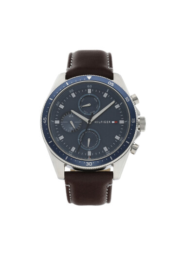 Tommy Hilfiger Часовник Parker 1791837 Кафяв - Mera.bg