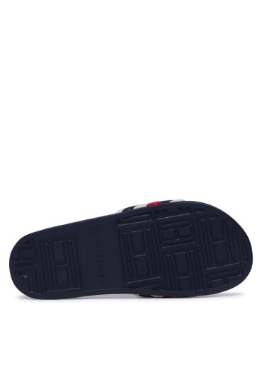 Tommy Hilfiger Чехли Essential Pool Slide FW0FW07151 Екрю - Mera.bg