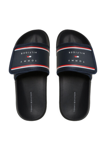 Tommy Hilfiger Чехли Maxi Velcro Pool Slide T3B0-32934-1172 S Blue 800 - Mera.bg