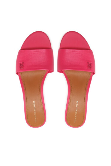Tommy Hilfiger Чехли Th Elevated Mid Heel Sandal FW0FW07453 Bright Cerise Pink T1K - Mera.bg