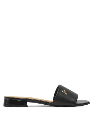 Tommy Hilfiger Чехли Th Flat Sandal FW0FW08290 Черен - Mera.bg