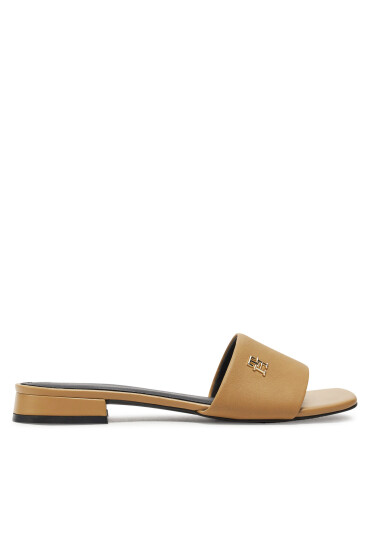 Tommy Hilfiger Чехли Th Flat Sandal FW0FW08290 Каки - Mera.bg