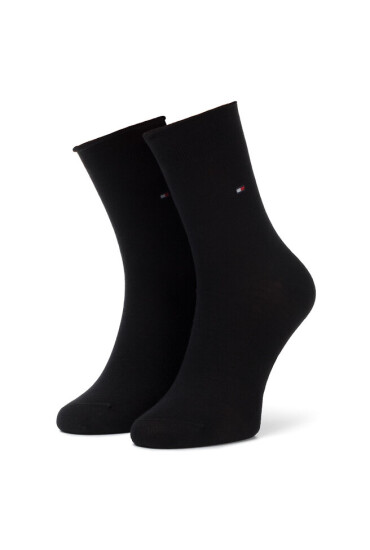 Tommy Hilfiger Чорапи дълги дамски 443029001 Black 200 - Mera.bg