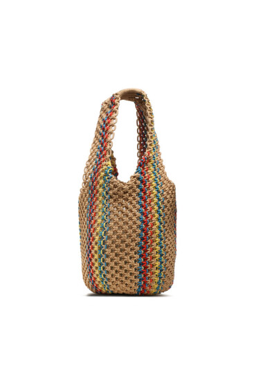 Tommy Hilfiger Дамска чанта Th Travel Makrame Tote AW0AW14820 0F4 - Mera.bg