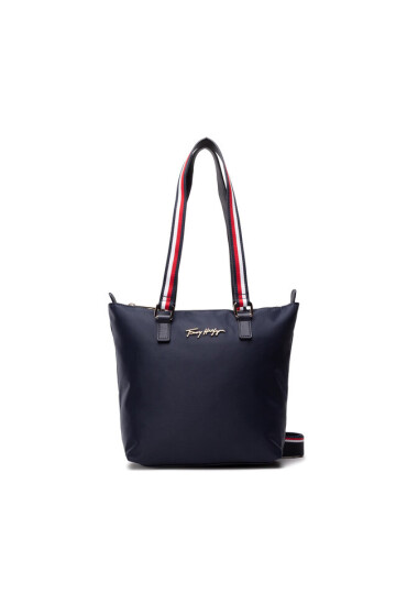 Tommy Hilfiger Дамска чанта In New Nylon Small Tote AW0AW11164 DW5 - Mera.bg