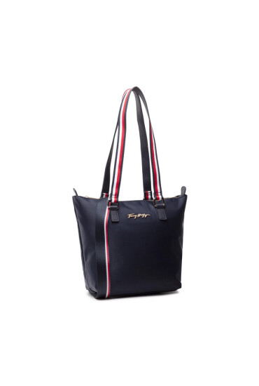 Tommy Hilfiger Дамска чанта In New Nylon Small Tote AW0AW11164 DW5 - Mera.bg