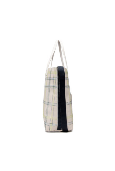Tommy Hilfiger Дамска чанта Iconic Tommy Tote Check AW0AW12311 AF4 - Mera.bg