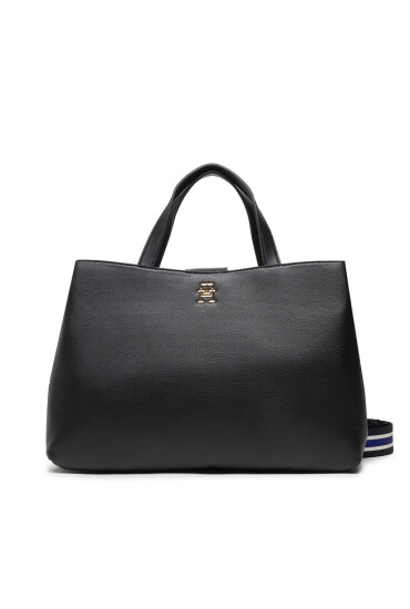 Tommy Hilfiger Дамска чанта Tommy Life Satchel AW0AW13409 BDS - Mera.bg