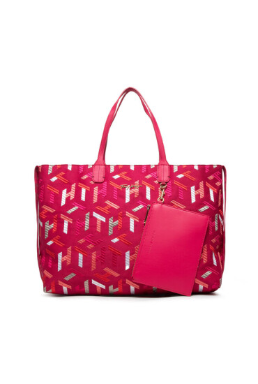 Tommy Hilfiger Дамска чанта Iconic Tommy Tote Mono AW0AW11545 0JV - Mera.bg