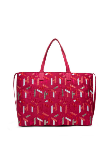 Tommy Hilfiger Дамска чанта Iconic Tommy Tote Mono AW0AW11545 0JV - Mera.bg