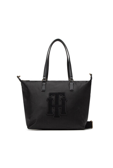Tommy Hilfiger Дамска чанта Poppt Tote Aplique AW0AW13168 BDS - Mera.bg