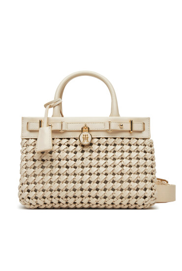 Tommy Hilfiger Дамска чанта American Icon Mini Tote Le Wo AW0AW17395 Бежов - Mera.bg