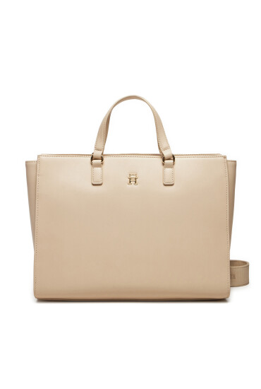 Tommy Hilfiger Дамска чанта Fresh Satchel AW0AW16681 Бежов - Mera.bg