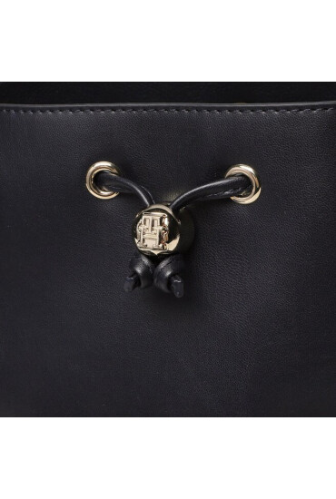 Tommy Hilfiger Дамска чанта Iconic Tommy Bucket AW0AW15140 Тъмносин - Mera.bg
