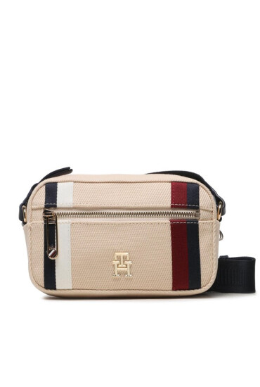 Tommy Hilfiger Дамска чанта Iconic Tommy Camera Bag Corp AW0AW15156 0F6 - Mera.bg