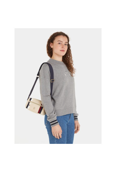 Tommy Hilfiger Дамска чанта Iconic Tommy Camera Bag Corp AW0AW15156 0F6 - Mera.bg