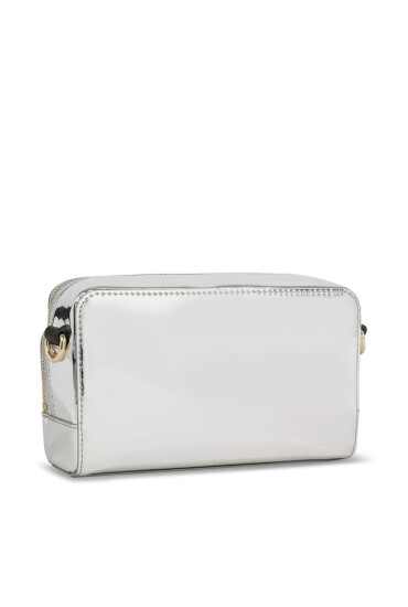 Tommy Hilfiger Дамска чанта Iconic Tommy Camera Bag Metal AW0AW15201 Metallic Silver 0IO - Mera.bg