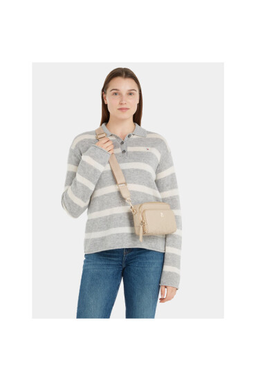 Tommy Hilfiger Дамска чанта Iconic Tommy Camera Bag Mono AW0AW15208 Merino ABO - Mera.bg