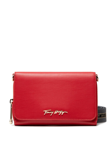Tommy Hilfiger Дамска чанта Iconic Tommy Crossover Sign AW0AW10956 XLG - Mera.bg